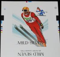 【印刷見本たばこパッケージ】第38回 国民体育大会 冬季大会 2種セット 1983/群馬県