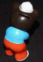 【ソフビ貯金箱】たくぎん　たくちゃんのゴルフNo.2/北海道拓殖銀行