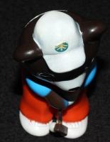 【ソフビ貯金箱】たくぎん　たくちゃんのゴルフNo.2/北海道拓殖銀行