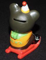 【ソフビ貯金箱】たくぎん　たくちゃん　そりあそび　北海道拓殖銀行