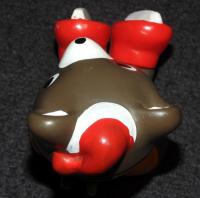 【ソフビ貯金箱】たくぎん　たくちゃん　スケート　北海道拓殖銀行