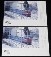 【絵葉書】青函トンネル開通記念　海峡の詩が聞こえる　4枚セット　函館63.3.11/青函連絡船