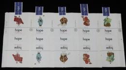 【たばこパッケージ】日本の芸能と美を表現した5色ホープ　全5種セット　昭和41年