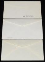 【初日カバー】切手趣味週間 1966 蝶　3種セット　東京 41.4.20