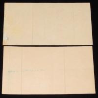 【広告たばこパッケージ】札幌の割烹　2種セット　昭和20～30年代/味の一平/三筋