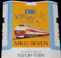 【記念たばこパッケージ】北海道鉄道100年記念 1980　義経号/おおぞら号/日本専売公社