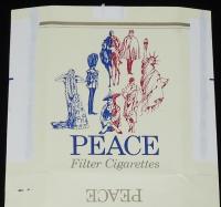 【記念たばこパッケージ】日本航空世界一周線開設記念 1967　日本専売公社　昭和42年