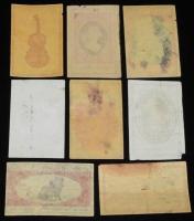 【マッチラベル】PHILIPPINE MATCH COMPANY.LTD.　8枚セット　1960年代頃/フィリピンマッチ