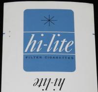 【印刷見本たばこパッケージ】ハイライト hi-lite　日本専売公社　昭和50年代頃