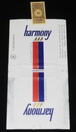 【たばこパッケージ】HARMONY　JAPAN MONOPOLY CORPORATION　沖縄たばこ