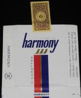 【たばこパッケージ】HARMONY　JAPAN MONOPOLY CORPORATION　沖縄たばこ