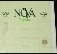 【たばこパッケージ】NOVA ノバ・シナモン ライム 2種セット　日本専売公社　昭和50年代頃