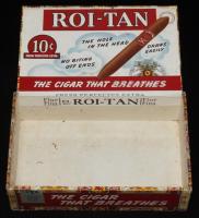 【たばこパッケージ】ROI-TAN　MADE IN U.S.A　THE CIGAR THAT BREATHES/50 Cigars/葉巻