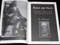 【洋書】Blood and Volts　血と電圧/エジソン テスラ そして電気椅子