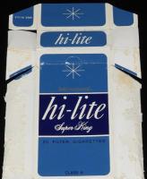 【たばこパッケージ】international HI-LITE Super King　フィリップモリス/U.S.A.