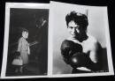 【映画スチール】傷だらけの不敵者　2枚セット　東映　昭和38年/アイ・ジョージ/三田佳子
