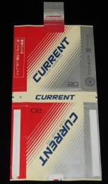 【たばこパッケージ】CURRENT カレント　日本専売公社/昭和47年発売