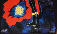 【販促ポスター】松本零士　宇宙海賊キャプテンハーロック　コロムビア　1978年
