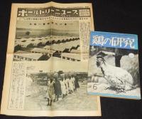 鶏の研究　昭和26年6月号　ポートリーニューズ 23号付/ニューカッスル病跳梁の跡 埼玉県