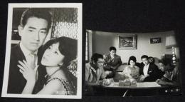 【映画スチール】暴力団　2枚セット　東映　昭和38年/鶴田浩二/梅宮辰夫