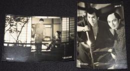 【映画スチール】月の出の血闘　2枚セット　大映　昭和35年/勝新太郎/中村玉緒