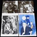 【ポストカード】鞍馬天狗　4枚セット　続 天狗廻状/角兵衛獅子/山岳党奇談/嵐寛寿郎