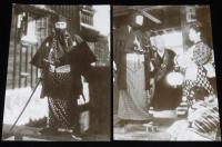 【ポストカード】鞍馬天狗　4枚セット　続 天狗廻状/角兵衛獅子/山岳党奇談/嵐寛寿郎