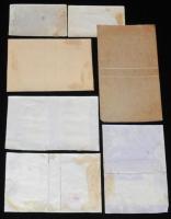 【広告マッチラベル】朝日新聞　週刊読売 ほか　7枚セット　昭和30年代頃/新雑誌 太陽 創刊