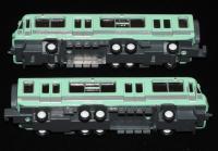 地下鉄2000形（二両連結式）ぜんまい式模型　札幌市交通局　シール付き