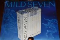 【たばこポスター】ひときわ軽いセブンスター。マイルドセブン　新発売　B全サイズ　昭和52年