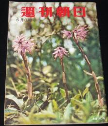 週刊朝日　昭和33年6/8号　　アルジェリア紛争/徳川夢声/大宅壮一/服部時計店