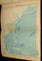 尋常小学 地理書附図　台湾/北海道・樺太/朝鮮/難あり