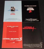【映画パンフ】リーサル・ウェポン1～4　4冊セット