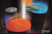 長岡秀星　クオーク visual science magazine Quark　創刊号表紙ビジュアル