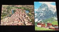 【絵葉書】世界の絵はがき　スイス編　封筒入り6枚　昭和40年代/解説書入り