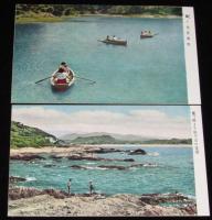 【絵葉書】観光のいわふね（1）　封筒入り8枚　昭和30～40年代頃/瀬波温泉/三面ダム