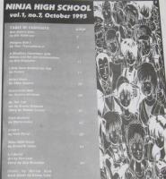 【洋書】NINJA HIGH SCHOOL YEARBOOK '95　忍者ハイスクール/ペンギンボールZ