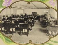 【戦前絵葉書】北海道庁立　函館商業学校/行啓記念