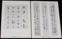 【絵葉書】絵はがき　斎藤茂吉資料　封筒入り8枚　デスマスク/照井ひろ遺影/原稿