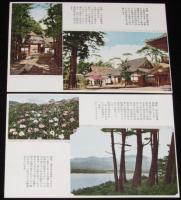 【戦前絵葉書】詩と唄の島 佐渡を訪ねて　封筒入8枚　昭和19年前後頃/美人車掌の説明入