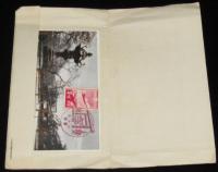 【戦前絵葉書】靖国神社絵葉書　封筒入2枚　昭和13年/臨時大祭記念スタンプ/愛国2+2銭切手