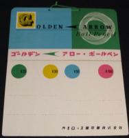 パイロット 店頭販売用ボード 2種セット　パイロット萬年筆　昭和30～40年代頃