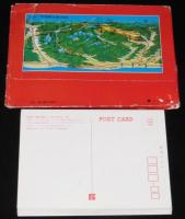 【絵葉書】黒部の全貌　封筒入12枚　昭和40年代頃/トロッコ電車/峡谷探勝電車