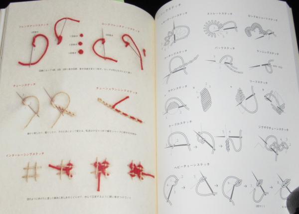 下田直子の刺繍図案 / じゃんくまうす / 古本、中古本、古書籍の 