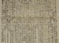 【戦前新聞】大阪毎日新聞　号外／第二号外 2枚セット　明治37年5月11日　牛荘に露兵なし/日露戦争