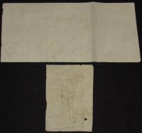 【戦前新聞】大阪毎日新聞　第三号外／第四号外　2枚セット　明治37年9月1日　遼陽防御線=占領/陥落