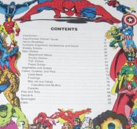 【洋書】THE MIGHTY MARVEL SUPERHEROES' COOKBOOK　マーベル・コミックのヒーローたちの料理本！