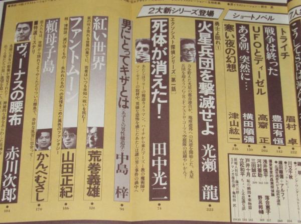 SFアドベンチャー 1979 創刊号 永井豪/小松左京/筒井康隆/横田