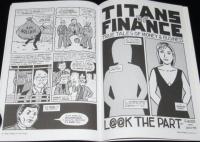 【洋書】TITANS of FINANCE　マネー＆ビジネス実話漫画/アメコミ