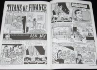 【洋書】TITANS of FINANCE　マネー＆ビジネス実話漫画/アメコミ